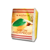 Refan Мыло-спонж "Дыня и абрикос" 75г. 2-в-1. Очищает, отшелушивает, увлажняет. Для гладкой, сияющей кожи тела. Яркий аромат.