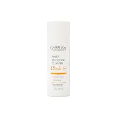 Очищающий гель для умывания с янтарной кислотой CARELIKA 15 в 1 эффективно удаляет загрязнения, мягко отшелушивает и поддерживает оптимальный уровень увлажнённости кожи.