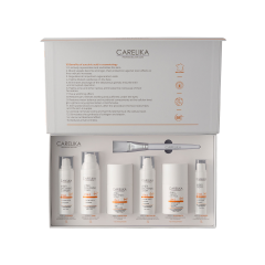 Профессиональный набор CARELIKA с янтарной кислотой для клеточного обновления и восстановления кожи.