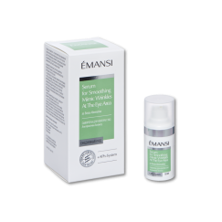 EMANSI Сыворотка для глаз 15мл. Альтернатива ботоксу. С Аргирелином. Разглаживает морщины, повышает упругость. Для сияющего, молодого взгляда.