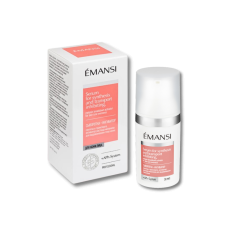 EMANSI Сыворотка 30мл. Ингибитор/активатор меланина. От пигментации, выравнивает тон. С альфа-арбутином, витамином С. Для дома.