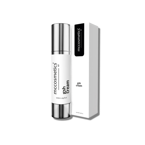 MC GSH CREAM 50мл. С глутатионом. Мощный антиоксидант, осветляет, регенерирует. От пигментации, морщин. Для всех типов кожи.