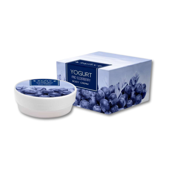 Refan Крем для тела "Йогурт и бузина" 200мл. Питает, увлажняет, успокаивает. Для мягкой, гладкой кожи. От сухости, раздражений.