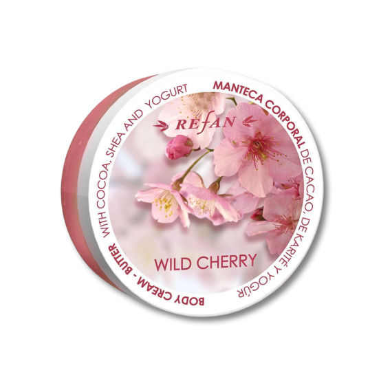 Refan Крем-масло для тела "Дикая Вишня" 200мл. Питает, увлажняет, восстанавливает. От сухости, морщин. Для мягкой, упругой кожи.