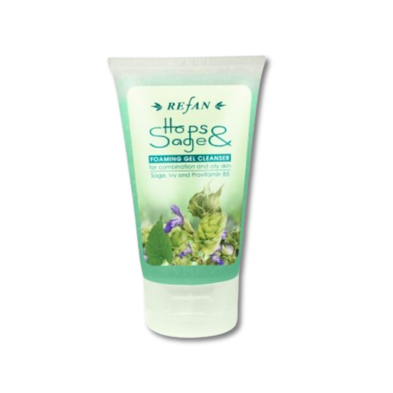 Refan Пенящийся гель для умывания 150мл. С хмелем и шалфеем. Очищает, матирует, успокаивает. Для проблемной, жирной, норм. кожи.