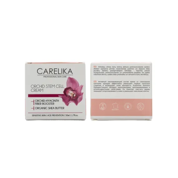 Омолаживающий крем для лица со стволовыми клетками орхидеи CARELIKA